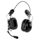 Arrowmax ASH1042-BK-M1 Dual Muff PNR Hard Hat Headset with PTT and Noise Cancelling MIC Compatible with Motorola CP200D CP100D R2 DEP450 BPR40D CP200 CP185 BPR40 Yaesu FT-65 FT-25 FT-4X/V