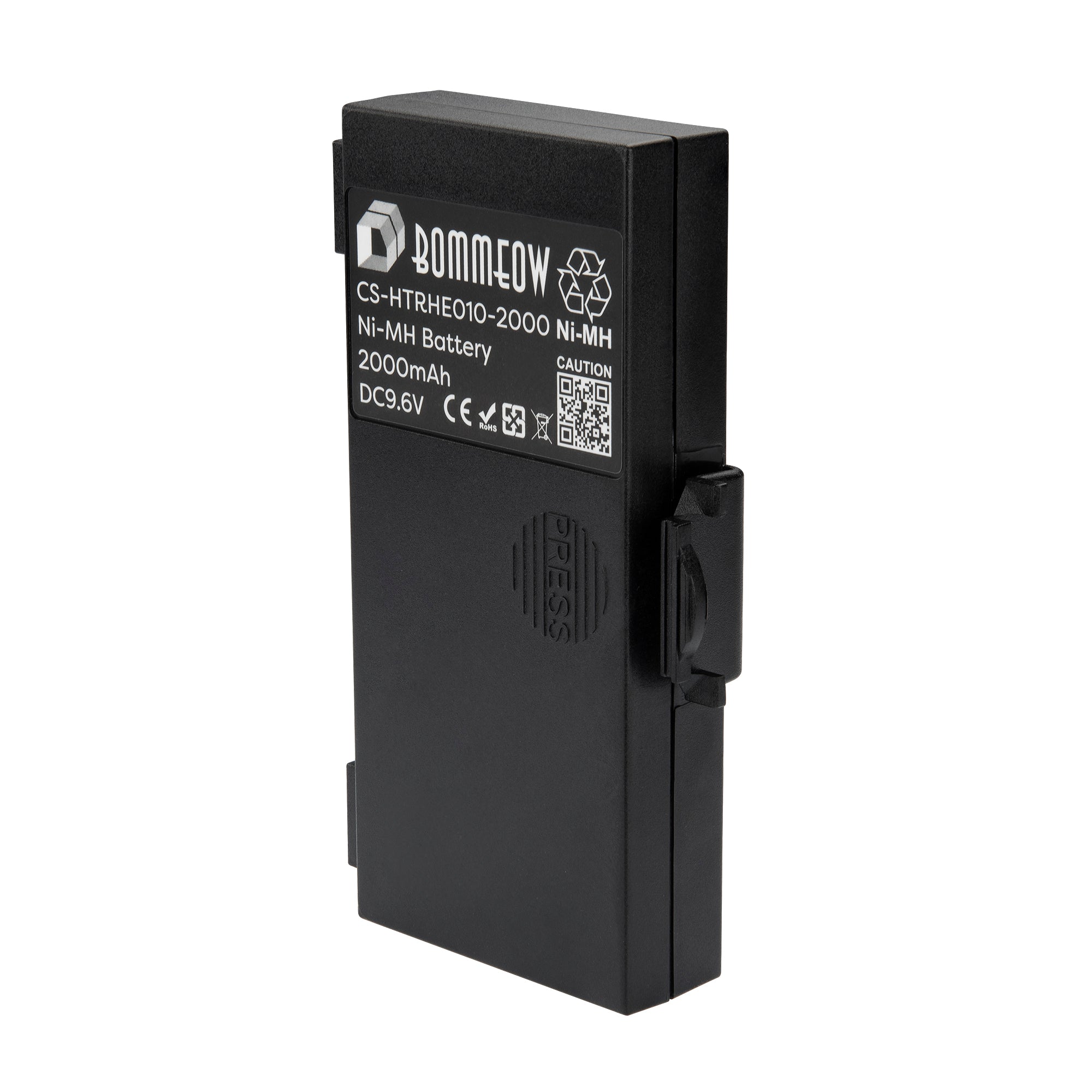 Batteria Vhbw Per Hetronic FBH1200, GA, GL, GR-W, TG, 70745 – 2000mAh 9.6V NiMH, Sostituisce 68303000 E 68303010