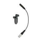 ArrowMax ACD35CTIA-HR6M-PTT-M17 3.5mm CTIA Cellphone Earphone Adapter with QD Connector – Receive Only, Compatible with Motorola MOTOTRBO R7 MXP600 ION APX N70 N50 N30