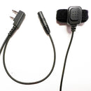 ArrowMax ACD35PTT-K2 Universal 2-Pin K1 to 3.5mm Audio Adapter with One-Touch PTT Compatibility with BTECH Kenwood Radios & 3.5mm Headsets with In-Line Mics