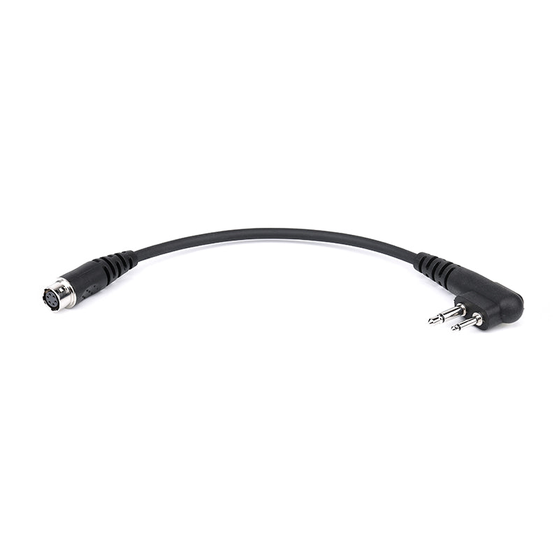 ArrowMax ACDM1-HR6F 6-Pin Quick Disconnect Hirose Adaptor Compatible with Motorola CP200D CP100D R2 DEP450 BPR40D CP200 CP185 BPR40 Yaesu FT-65 FT-25 FT-4X/V