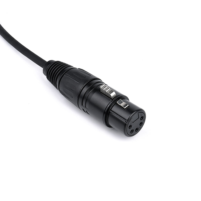 ArrowMax AD-ABXF-GAM Airbus 5-Pin XLR to General Aviation (GA) twin-plug Adapter, Durable Molded Connectors