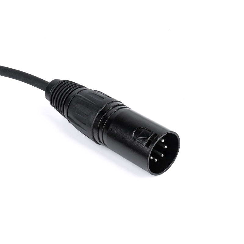 ArrowMax AD-GAF-ABXM GA Headset to Airbus 5-Pin XLR Adapter, Durable Molded Connectors