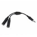 ArrowMax AD-GAF-U174M GA Headset to Helicopter Adapter, Durable Molded Connectors, .206" and .25" Jacks to U-174 Plug