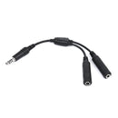 ArrowMax AD-GAF-U174M GA Headset to Helicopter Adapter, Durable Molded Connectors, .206" and .25" Jacks to U-174 Plug