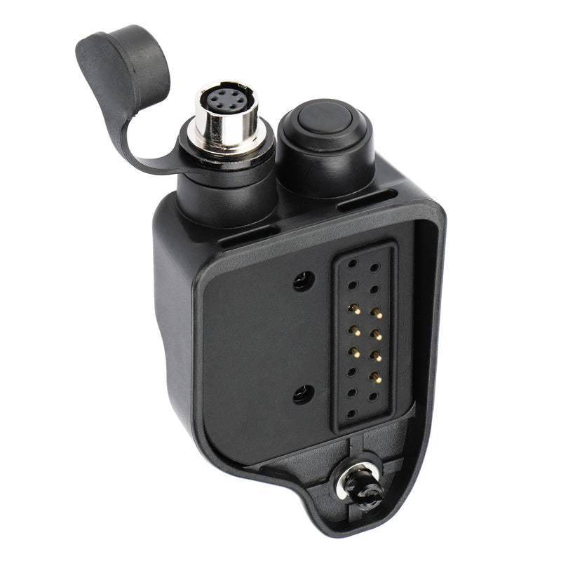 Arrowmax APM350-HR6M-PTT-HA02 IP56 Waterproof Speaker Microphone Compatible with Harris M/A-COM P5300 P5400 P5500 P7300