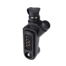 ArrowMax ADHAXL200PTT-HR6F 6-Pin Quick Disconnect Hirose Adaptor Compatible with Harris XG-100 XG-100P XL-150 XL-150P XL-185 XL-185P XL-185Pi XL-185Pi XL-200 XL-200P and XL-200Pi