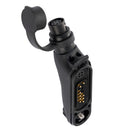 ArrowMax ADMR7-HR6F 6-Pin Quick Disconnect Hirose Adaptor Compatible with Motorola MOTOTRBO R7 MXP600 ION APX N70 N50 N30