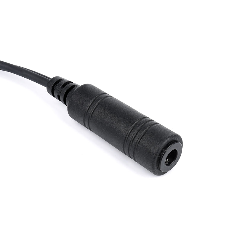 ArrowMax AD-U174F-GAM U174 Headset to GA Adapter Durable Molded Connectors, U174 Plug to GA Twin-Plug .206" and .25" Jacks