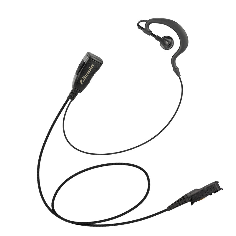 Arrowmax AEH1500-AX G-Shape Earhanger Earphone for Motorola XPR3300 XPR3500 XiRP8600 DEP500e DP2400