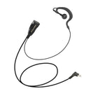 ArrowMax AEH1500-M1 G-Shape Earhanger Compatible with Motorola CP200D CP100D R2 DEP450 BPR40D CP200 CP185 BPR40 Yaesu FT-65 FT-25 FT-4X/V