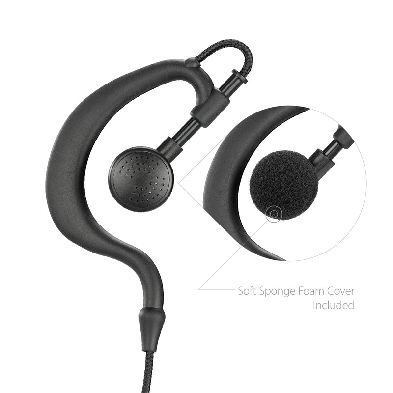 ArrowMax AEH1500-M1 G-Shape Earhanger for Motorola CP200D RDM2070D DLR1020 DLR1060