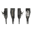 ArrowMax AEH1500-M1 G-Shape Earhanger Compatible with Motorola CP200D CP100D R2 DEP450 BPR40D CP200 CP185 BPR40 Yaesu FT-65 FT-25 FT-4X/V