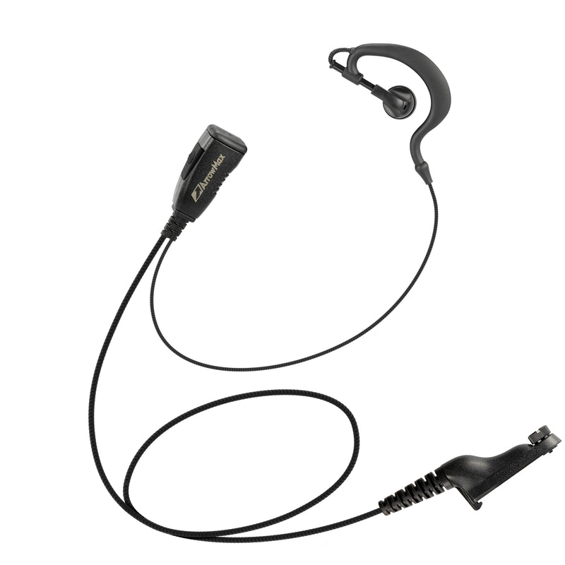 Arrowmax AEH1500-M9 G-Shape Earhanger Earphone for Motorola APX4000 XPR7350E XPR7380E XPR7550E XPR7580E