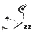 Arrowmax AEH15-S-35L G Shape Soft Ear Hook 3.5mm Receiver/Listen Only Earpiece Compatible with Motorola Kenwood Icom 2-Way Radio Speaker Microphone