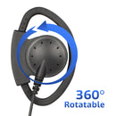 ArrowMax AEH2000-M7 Adjustable D-Shape Earhanger for Motorola XTS5000 MTS2000