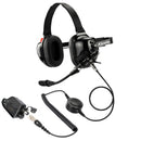 ArrowMax AHDH0032-BK-HR6M-HA02 Noise Cancelling Headset Compatible with Harris M/A-COM P5300 P5400 P5500 P7300