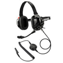 Arrowmax AHDH0032-BK-M17 Behind-The-Head Dual Muff PNR Noise Cancelling Headset Compatible with Motorola R7 MXP600 ION Series