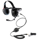 ArrowMax AHDH0032-BK-PTT-HA01 Noise Cancelling Headset Compatible with Harris XG-100 XG-100P XL-150 XL-150P XL-185 XL-185P XL-185Pi XL-185Pi XL-200 XL-200P and XL-200Pi