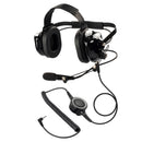 ArrowMax AHDH0032-BK-Y1 Noise Isolation Headphone for Vertex FT-60E FT-250R (Old Version with 6 Pin Cable)
