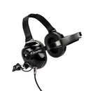 ArrowMax AHDH0032-BK-Y2 Behind-The-Head Dual Muff PNR Headset with PTT and Noise Cancelling MIC for Vertex EVX-S24 VX-270R