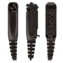 ArrowMax AHDH0032-YW-S2 Behind-The-Head Dual Muff PNR Headset with PTT and Noise Cancelling MIC for Sepura STP8200 STP9000