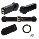 Arrowmax AHDH0033D-BK-SC-M1 Noise Reduction Behind The Head Headset with Adaptor Cable for Two Way Racing Radios Compatible with Motorola CP200D CP100D R2 DEP450 BPR40D CP200 CP185 BPR40 CLS1410 CLS1110 DTR700 DTR650 RDU4100 RDU4160D RMU2040 RMU2080D CLS