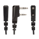 ArrowMax AHDH0033D-BU-SC-K2 Motorsports Pit Crews 23dB Noise Reduction Racing Headphone Compatible with BaoFeng BTECH UV-5R UV-5RA Kenwood 2-Pin K1 Plug (With Dynamic Noise-Canceling Microphone)