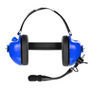 ArrowMax AHDH0033D-BU-SC-M1 Motorsports Pit Crews 23dB Noise Reduction Racing Headphone Compatible with Motorola CP200D CP100D R2 DEP450 BPR40D (With Dynamic Noise-Canceling Microphone)