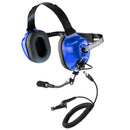 ArrowMax AHDH0033D-BU-SC-M9 Motorsports Pit Crews 23dB Noise Reduction Racing Headphone Compatible with Motorola Radios APX6000 APX7000 APX8000 XPR6350 XPR6550 XPR7550 XPR7350e XPR7550e XPR7580e APX 6000 7000 8000 XPR 6550 7550 7550e