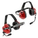 ArrowMax AHDH0033D-RD-PTT-I2 Noise-Isolating Headset with Gel-Foam Ear Pads and PTT for ICOM IC-F1000 IC-F2000 IC-F3000 IC-F4000