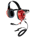 ArrowMax AHDH0033D-RD-SC-M9 Motorsports Pit Crews 23dB Noise Reduction Racing Headphone Compatible with Motorola Radios APX6000 APX7000 APX8000 XPR6350 XPR6550 XPR7550 XPR7350e XPR7550e XPR7580e APX 6000 7000 8000 XPR 6550 7550 7550e