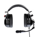 ArrowMax AHDH0042-BK-M1 Noise Cancelling Headset Compatible with Motorola CP200D CP100D R2 DEP450 BPR40D CP200 CP185 BPR40 Yaesu FT-65 FT-25 FT-4X/V