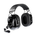 ArrowMax AHDH0042-BK-PTT-HA01 Over The Head Noise Cancelling Headphone Compatible with Harris XG-100 XG-100P XL-150 XL-150P XL-185 XL-185P XL-185Pi XL-185Pi XL-200 XL-200P and XL-200Pi