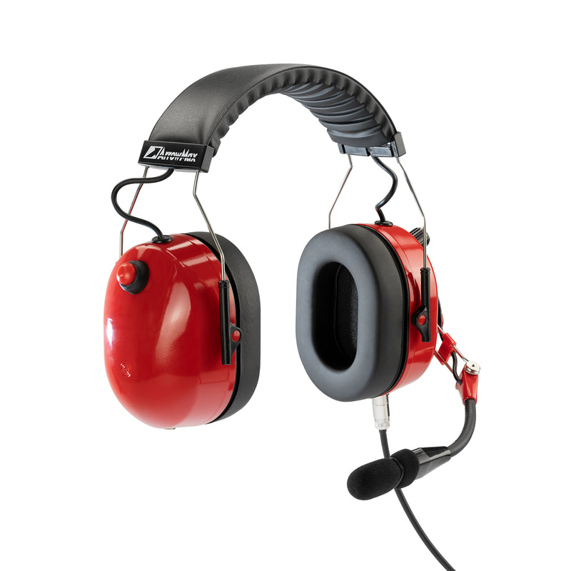 ArrowMax AHDH0042-RD-M1 Noise Cancelling Headset for Motorola CP200 RMU2080