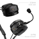 ArrowMax AHDH0135-BK-AX Noise Cancelling Headset for Motorola XPR3300 XPR3500