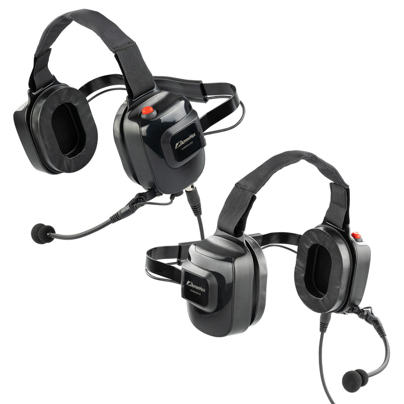 ArrowMax AHDH0135-BK-AX Noise Cancelling Headset for Motorola XPR3300 XPR3500