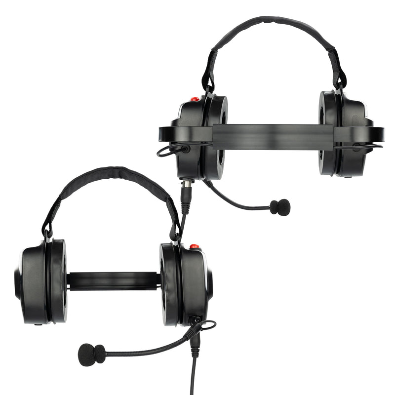 ArrowMax AHDH0135-BK-M1 Noise Cancelling Headset for Motorola CP200 RMU2080