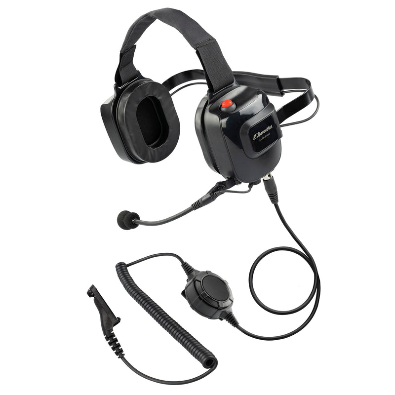 ArrowMax AHDH0135-BK-M9 Noise Cancelling Headset for Motorola APX7000 XPR7350