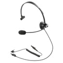 ArrowMax AHDH1000-M3 Single Muff Headset Compatible with Retevis RT29 RT48 RT47 RT47V RB23 RB46 NR30 RT29D RT83 RT82 HD1 HA1G Motorola GP328 Plus PRO5150 Elite