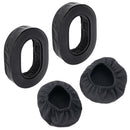 Arrowmax AHEPC-10C Ultra Plush Silicone Gel Pad Ear Seal Replacement with Comfort Cover for Aviation, Racing, Safety Style Headsets fit AHDH0032 AHDH0042 AHDH0033D AHDH0042A ASH1042 (Sold in Pairs)