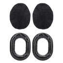 Arrowmax AHEPC-10C Ultra Plush Silicone Gel Pad Ear Seal Replacement with Comfort Cover for Aviation, Racing, Safety Style Headsets fit AHDH0032 AHDH0042 AHDH0033D AHDH0042A ASH1042 (Sold in Pairs)