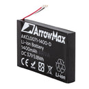 ArrowMax AKCL0071-1400-D Li-ion Battery for Kenwood PTK-23 Bearcom BC-MINI