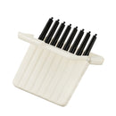 ArrowMax AMAS01B-S-22-35L Black Tubeless Covert High-Definition Listen-Only Earpiece with Balanced Armature Speaker, 3.5mm Connector, Equipped with Medium Ear Tips – Works with Speaker Mics, RSM & PTT Units