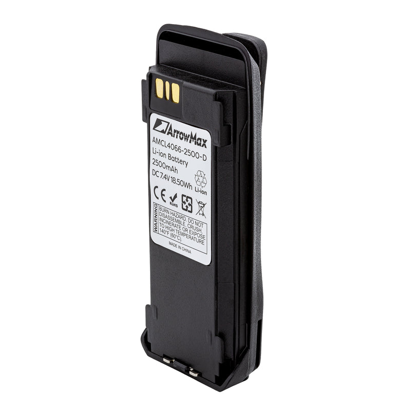 ArrowMax AMCL4066-2500-D Li-ion Battery for Motorola XPR4380 XPR6100