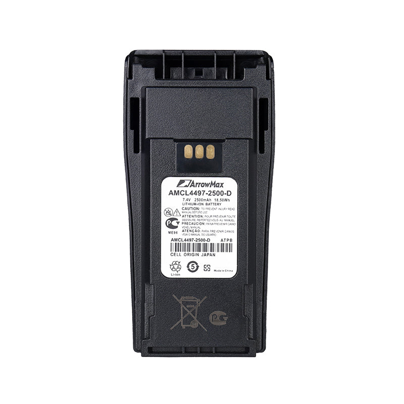 ArrowMax AMCL4497-2500-D Li-ion Battery for Motorola CP200 EP450