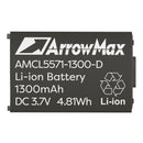 ArrowMax AMCL5571-1300-D Li-ion Battery for Motorola CLS Radio CLS1110 CLS1410