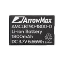ArrowMax AMCLBT90-1800-D Li-ion Battery for Motorola DLR1020 DLR1060