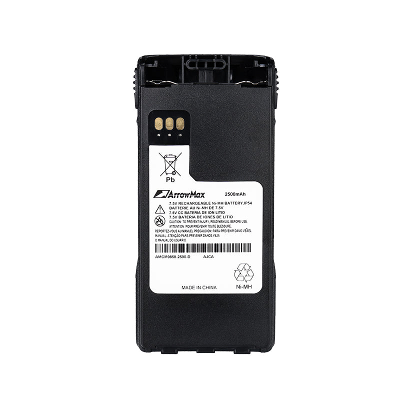 Arrowmax AMCM9858-2500-D Battery Compatible with Motorola XTS1500 XTS2250 XTS2500 XTS3000 XTS4250 MT1500 PR1500