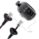 ArrowMax AMM300-K30-8PIN Mobile Radio Microphone for Kenwood KMC-30 RJ45 8-Pin TM-261A TM-271A TM-461A TM-471A TK-80 TK-90 TK-980